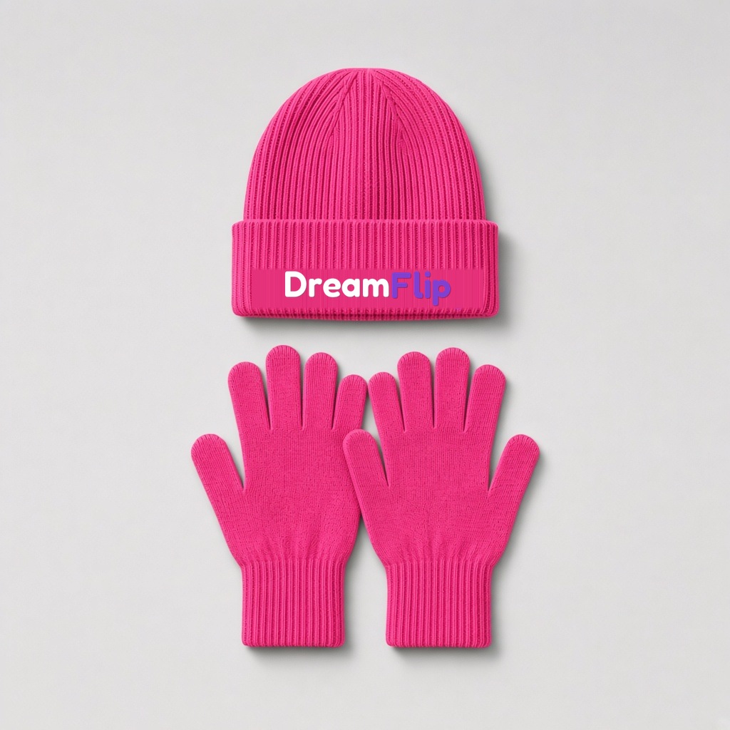 Winter Beanie, Pink